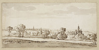 P 095
          <br/>
          Panorama van een landschap met twee dorpen
          <br/>
          <em>Cuyp, Aelbert (1620-1691) - imitator</em>